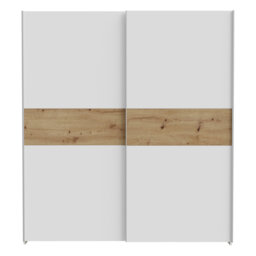 2 Door Manufactured Wood Wardrobe