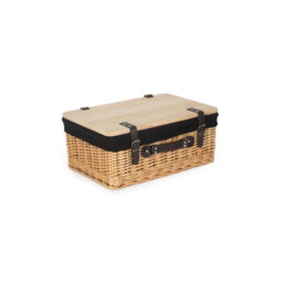 Wicker Gift or Storage Hamper with Lining