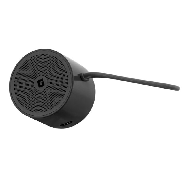 GEEPAS Ultra Portable Bluetooth Speaker - 3D Stereo Sound 10M Range 5H Playtime BT 5.4 Type-C Rechargeable IPX7 Waterproof - Ideal for Travel Camping