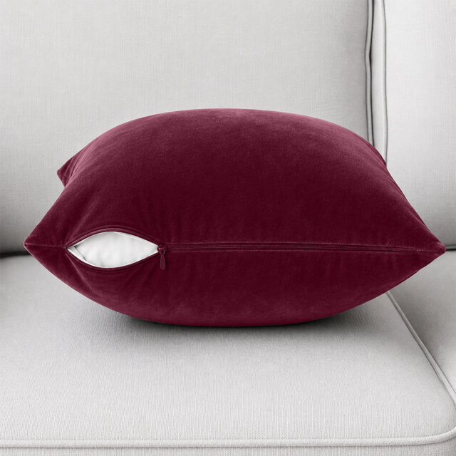 Luxury Velvet Soft Decorative Throw Cushion Cover Set of 8 Cases