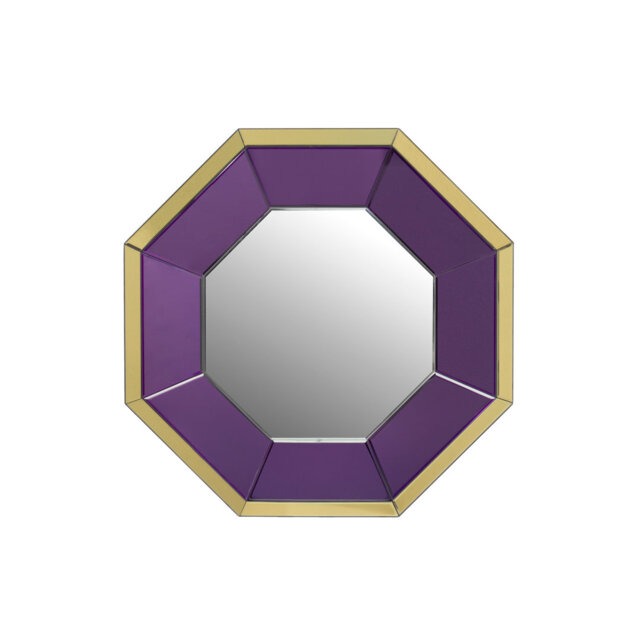 Glass Octagon Mirror