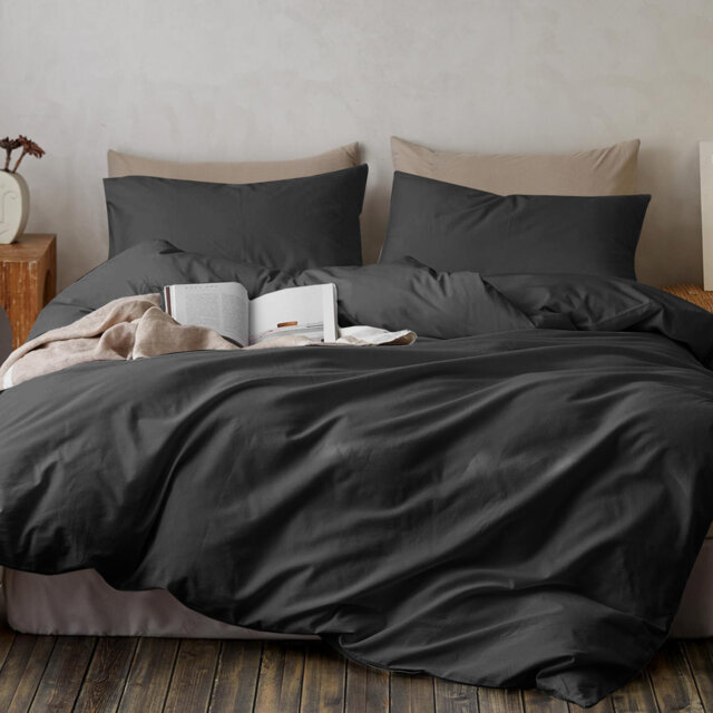 My Home Store Fridi Microfiber Reversible Duvet Cover Set