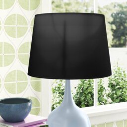 13.8cm H Cotton Blend Empire Lamp Shade ( Screw On )