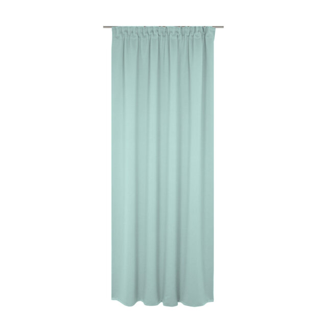 Uni Collection 100% Cotton Room Darkening Curtain Single Panel