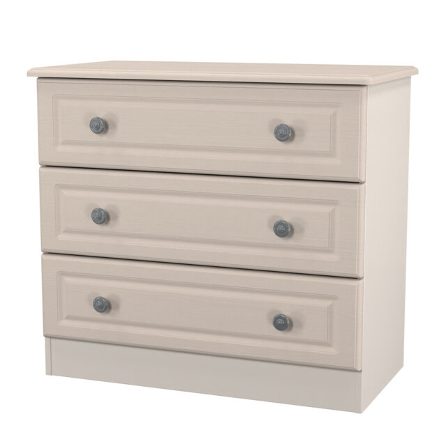 Fully Assembled Corel 3 - Drawer Chest of Drawers
