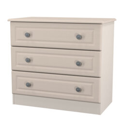 Fully Assembled Corel 3 - Drawer Chest of Drawers
