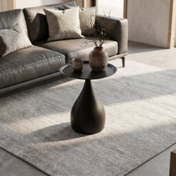 Modern Minimalist Cold-Rolled Steel Side Table