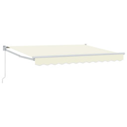Vidaxl Retractable Awning Door Canopy Garden Patio Awning Fabric And Aluminium