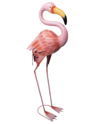 Amati Metal  Flamingo Garden Statue 89cm