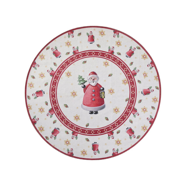 Villeroy & Boch Toy's Delight Limited Edition Santa Claus - Christmas Tree Rug Round, Xmas Tree Decorations, Christmas Holiday, Christmas Tree Collar