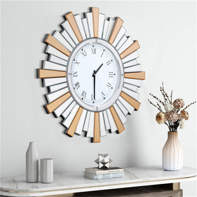 Toulonne Glass Wall Clock