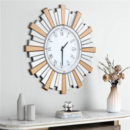 Toulonne Glass Wall Clock