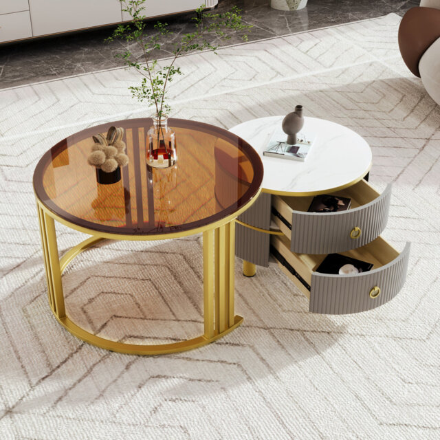 Aveanna Coffee Table with Storage