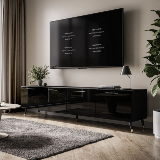 "Unfinished TV Stand for TVs up to 58"""