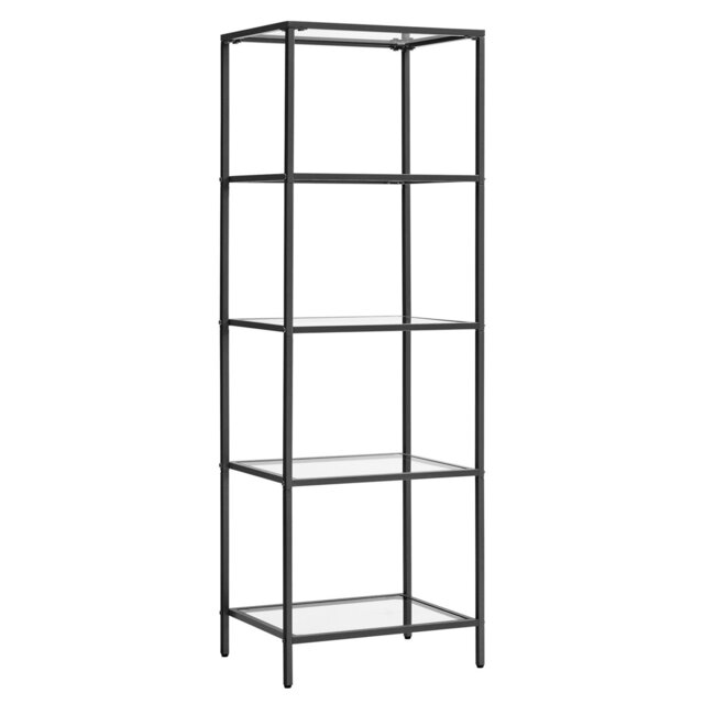 Morrowville 124.5cm H x 40cm W Etagere Bookcase