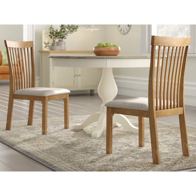 Side chair Set Rutland of Solid Wood