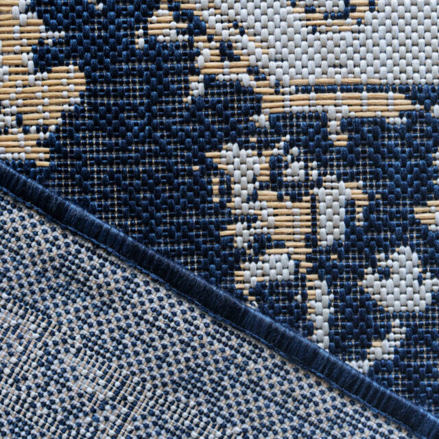 Achille Oriental Hand Woven Indoor / Outdoor Area Rug