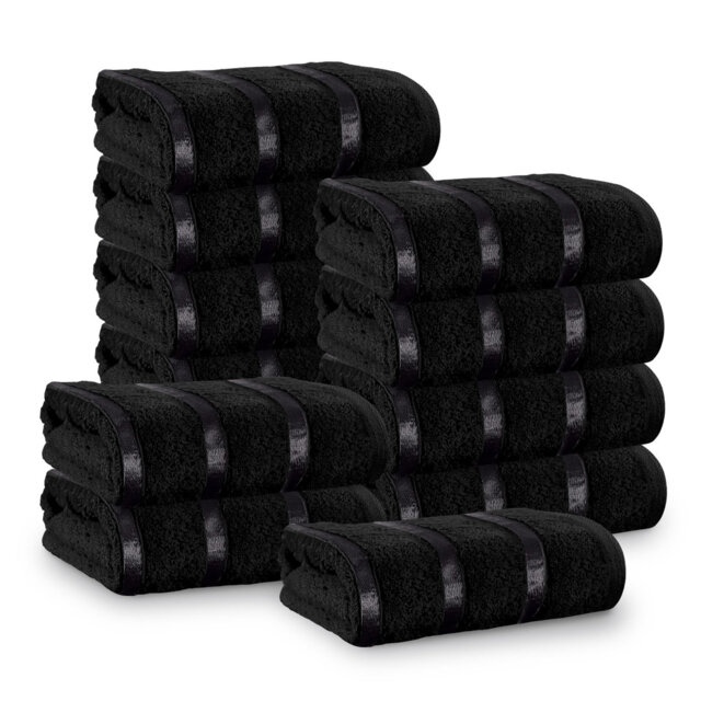 Kensington Luxury Cotton Bathroom Towel Set, Super Soft & Quick Dry – Face, Hand & Bath Towels for Everyday Home Use