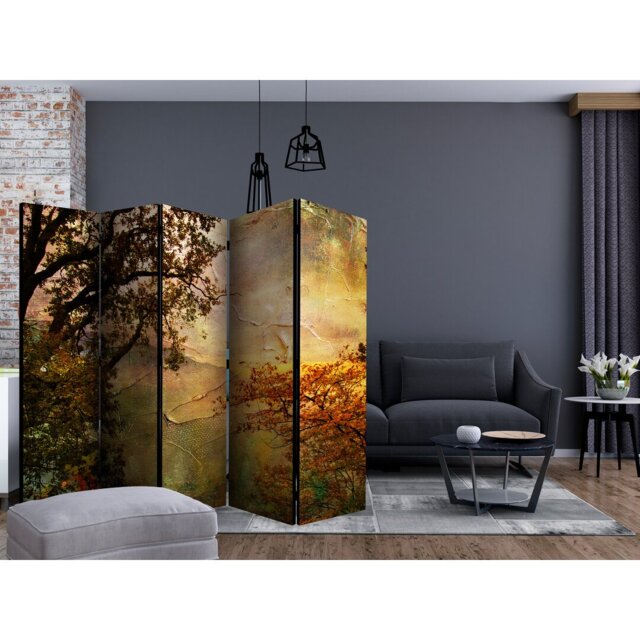 Townsville 225cm W x 172cm H 5 - Panel Solid Wood Folding Room Divider