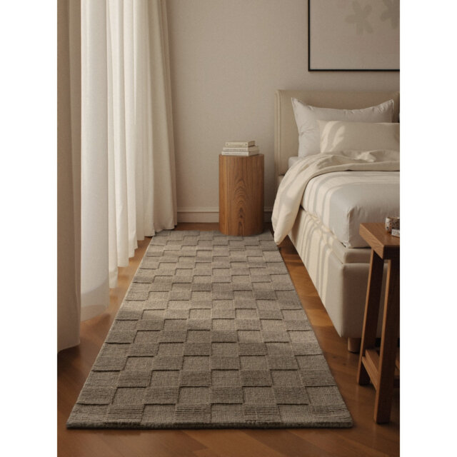 Villeroy & Boch Wool Rug Scala - Natural Living Room Rug with High-Low Texture for Living Room, Dining Room, Bedroom, and Hallway