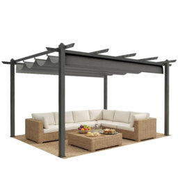 Britiney 4m x 3m Aluminum Pergola