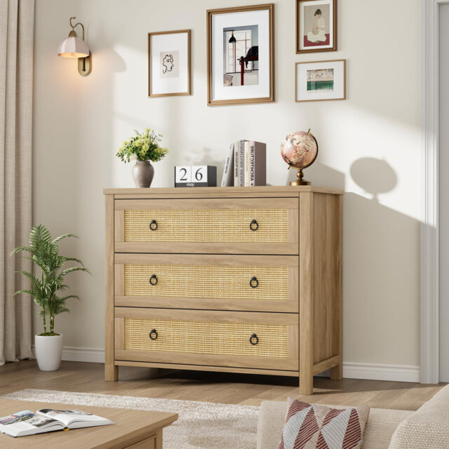 80 cm W Chest of 3 Drawers