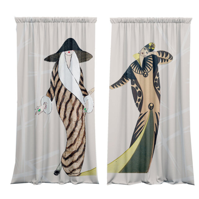 Velvet Blackout Curtain Panel Pair