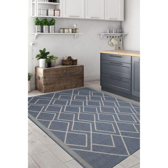 Demarcio Geometric Indoor / Outdoor Area Rug