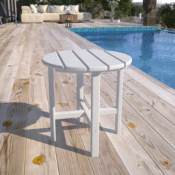 All-Weather Outdoor Adirondack Side Table