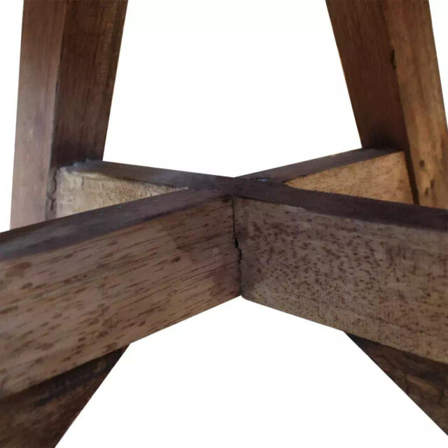 Coffee Table Mixed Recycled Wood 60x45 cm