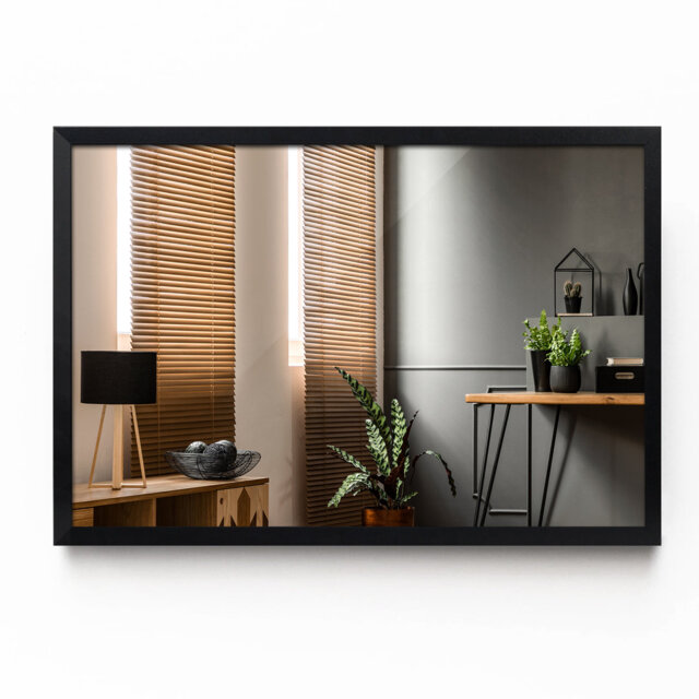 Gullu Glass Flat Wall Mirror