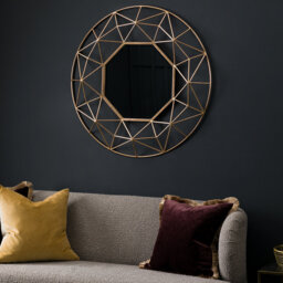 Cassano Metal Flat Wall Mirror