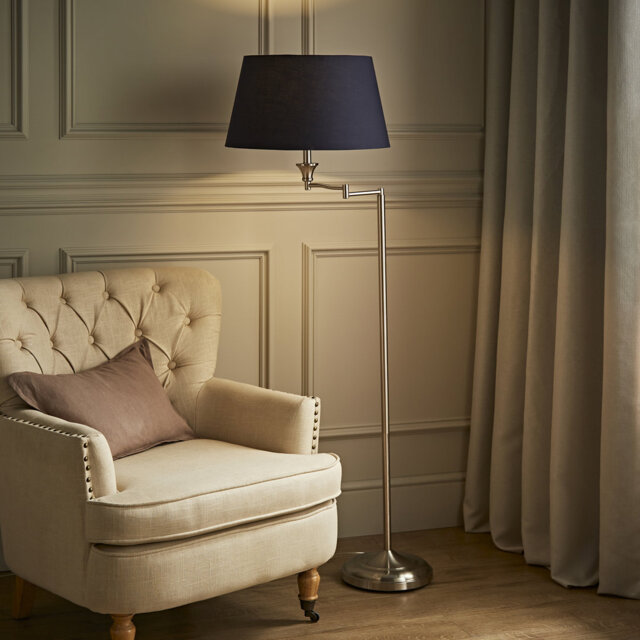 Letitia 148cm Swing Arm Floor Lamp
