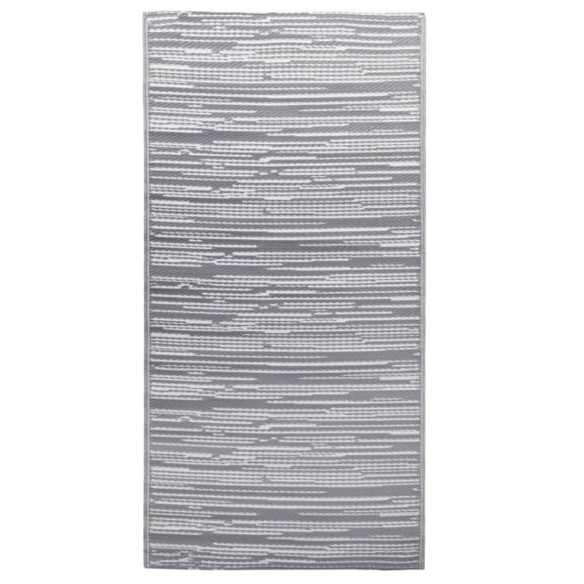 Clemmer Double Layer Jacquard Grey Indoor / Outdoor Area Rug