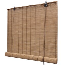 Semi Sheer Bamboo Roller Shade