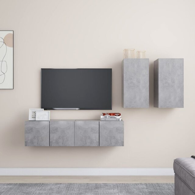"Aydun Unfinished Floating Entertainment Centre for TVs up to 28"""