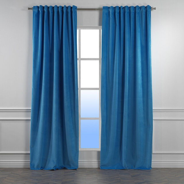 Polyester Blackout Single Curtain Panel Panel