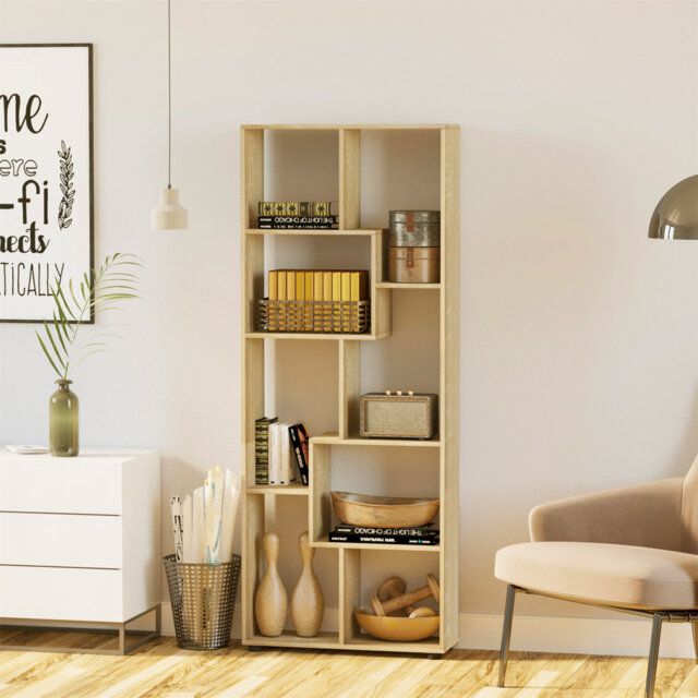 Ramani Geometric Bookcase
