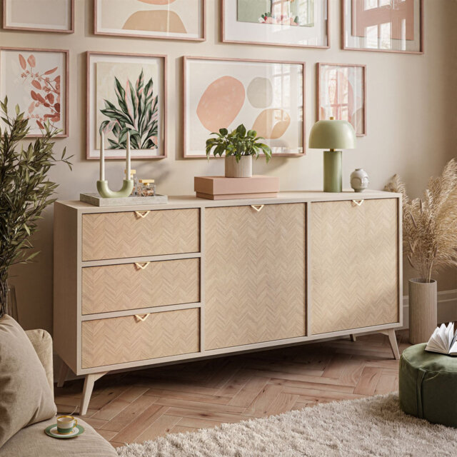 Aloe KSZ158 2 -door chest of drawers