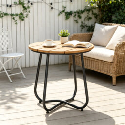Metal Outdoor Bistro Table , 49cm W 49cm D