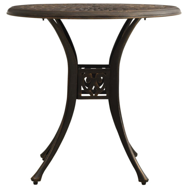 Dungannon Round Metal Outdoor Dining Table , cm W cm D