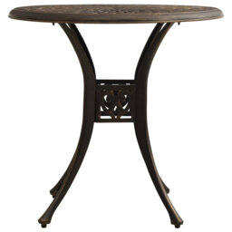 Dungannon Round Metal Outdoor Dining Table , cm W cm D