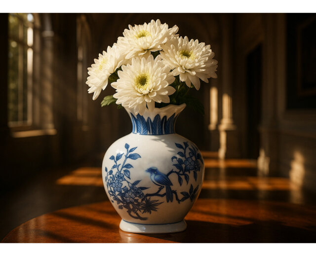 Labarre Porcelain China Table Vase