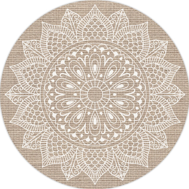 Kira 2.8mm Vinyl, Phthalate Free With Exclusive Printed Designs. Area Rug