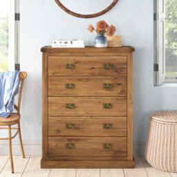 Issa 88cm W 5 - Drawer Chest of Drawers
