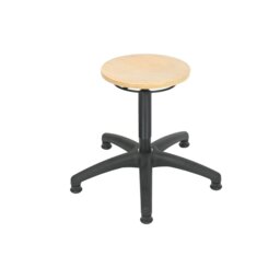 Height-adjustable office stool