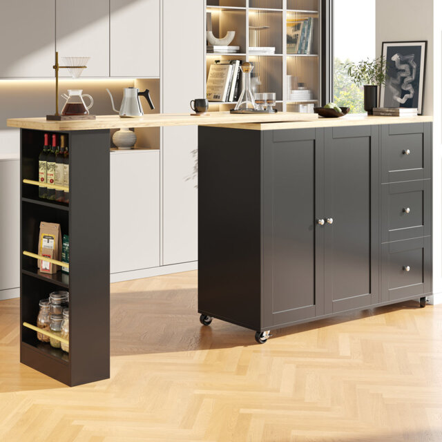 Wood Kitchen Island