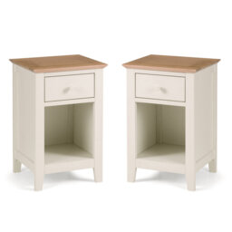 Bledsoe 40cm W Solid Wood Bedside Table