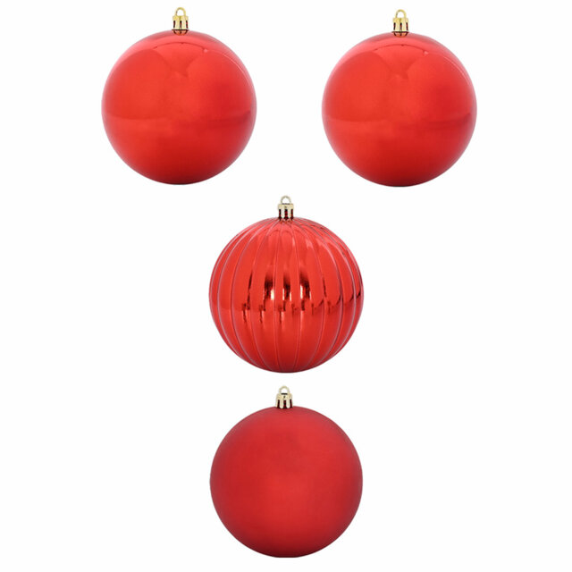 Christmas Bauble Set 4 pcs XXL