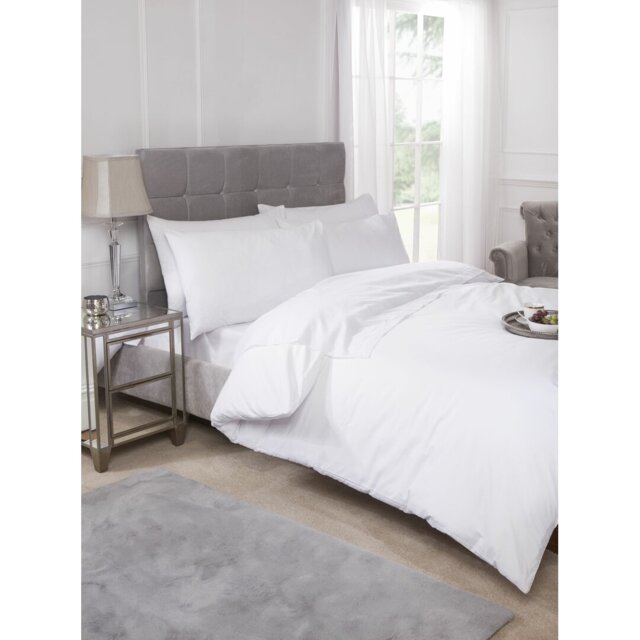 Percale Cotton Blend Percale Fitted Sheet
